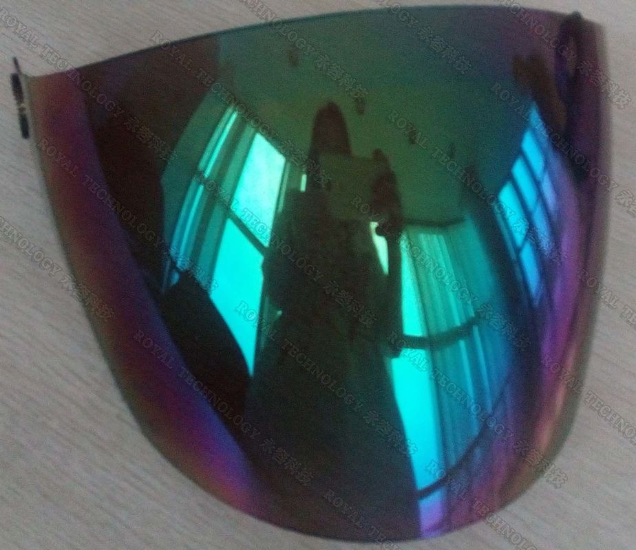 PVD Thermal Evaporation Coating Unit , Anti UV Helmet Visors Evaporation Coating System