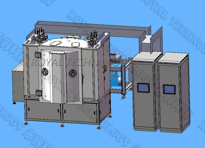 CE Certified PVD Arc evaporation system, Zinc Alloy Product Gold Plating, Zamak PVD TiN Coating Machine