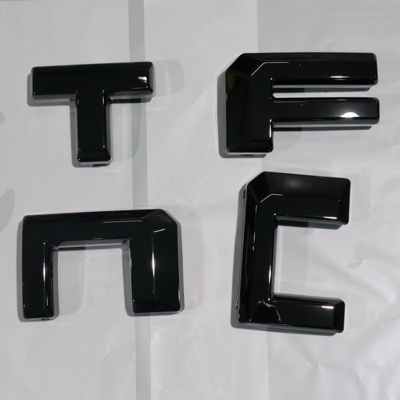 Automotive ABS Electroplated Logo'S Black Color PVD Plating Machine