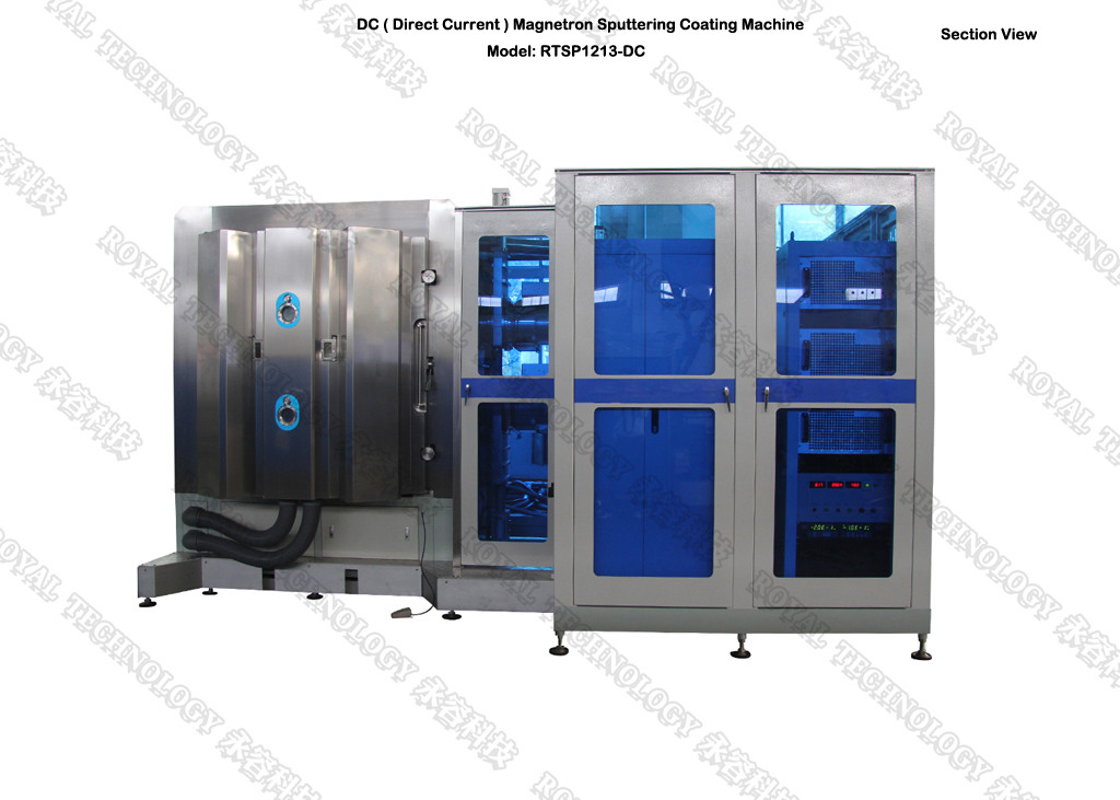 PECVD Thin Film Coating Machine , Carbon-based film deposition for Hydrogen Fuel Cell Bipolar sheets Coating