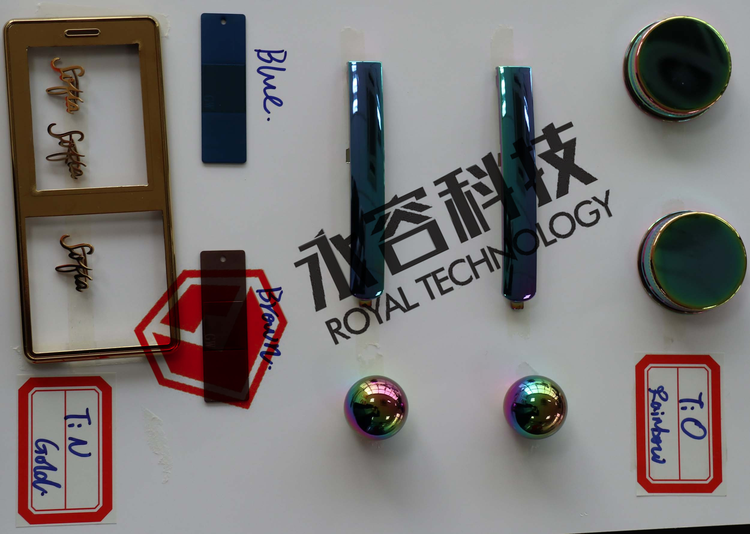 Gold Plating, Rainbow Color PVD Coating Equipment , Arc Ion PVD Coating System For Tools / Metal