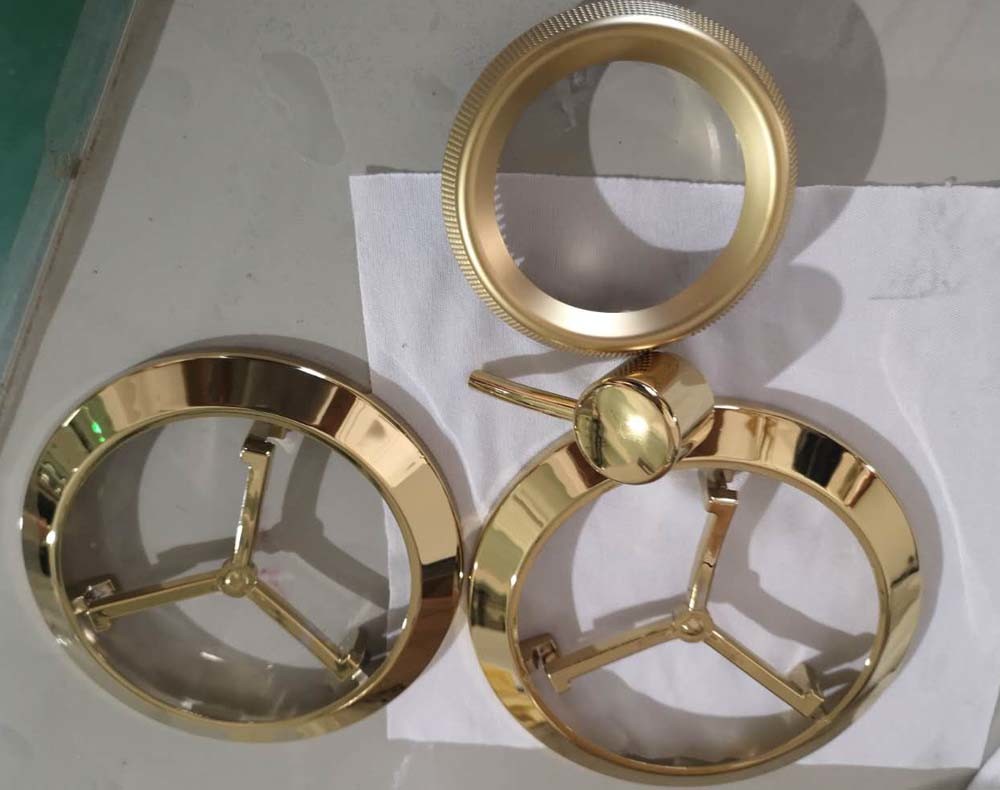 ABS Chrome PVD Gold Plating Machine / Automotive  ABS Parts  Copper Color Coating by Arc Evaporation