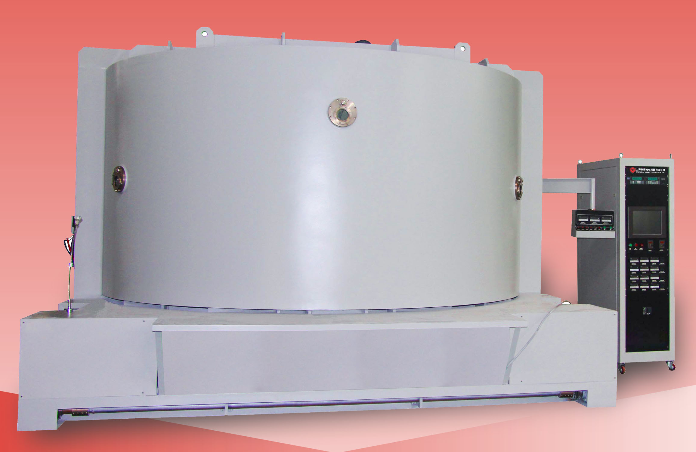 Automotive LOGOs Chroming Pvd Chrome Vacuum Metalizing Machine