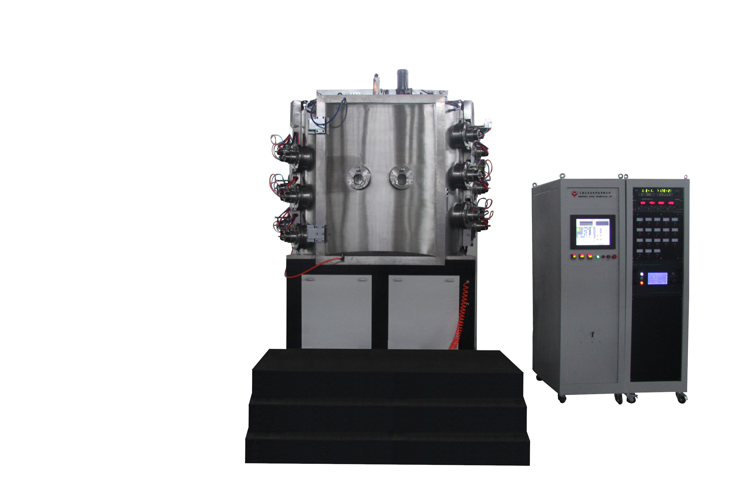 Ceramic Coating Equipment For Gold / Silver Plating, TiN Gold PVD Plating on Ceramic Products
