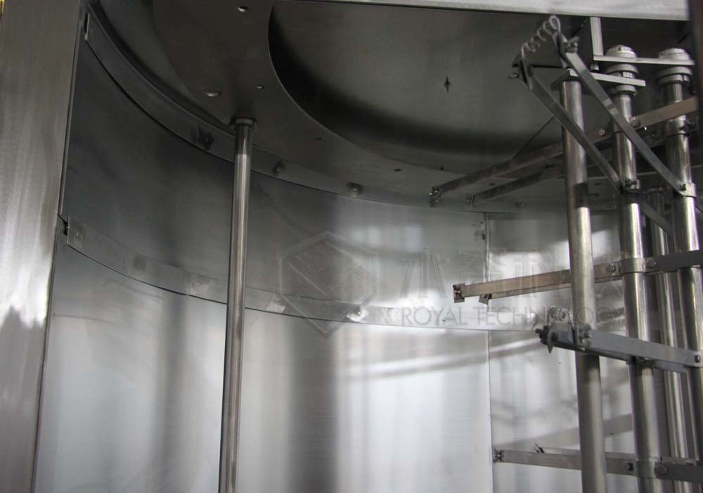 Plastic Vacuum Metallizing System, Plastic parts aluminum metallization machine