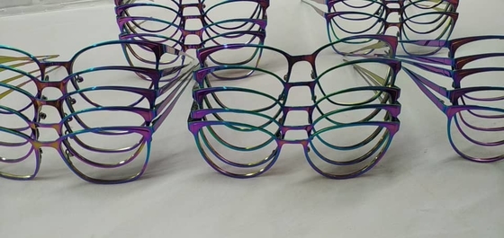 Spectacles Frames Rainbow Coating Machine , Eyeglass Frame Multi Arc Ion Plating Equipment
