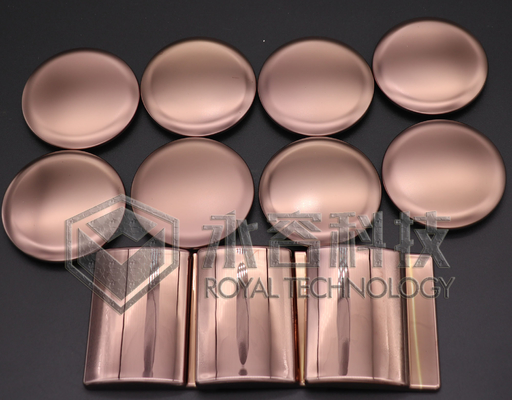 Titanium Alloy PVD Vacuum Coating Machine TiAlN Rose Gold Stainless Steel