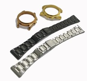 Watch band, bracelets and watch case IPG gold plating