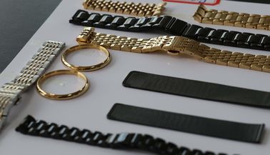 Watch band, bracelets and watch case IPG gold plating