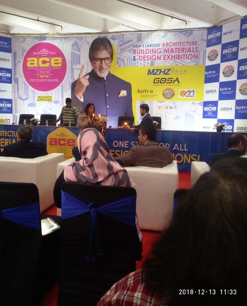 Latest company news about 2018 ACETECH Exhibition in New Delhi