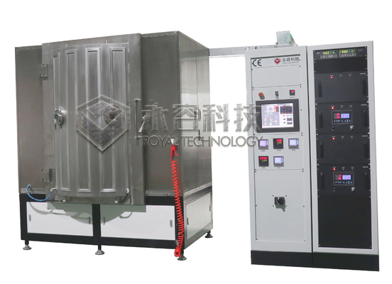 Good price Car Chrome  Mirrors  PVD Magnetron Sputtering Machine , DC Unbalanced Vacuum Sputtering Plant online