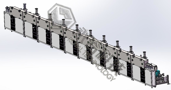 Good price Multiple Chambers Roll To Roll Continuous Magnetron  Sputtering Deposition System online