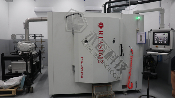 Good price PVD deep black coating machine, MF sputtering deposition system online