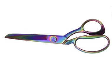 Good price Stainless Steel Scissor Metal Coating Services,  Rainbow Titanium Plating, Ti-based Bio-compatible Film Coating online