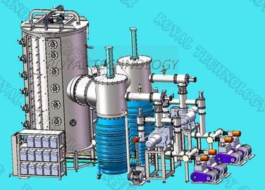 Good price DC Power PVD Vacuum Coating Machine Metal Film Plating With PLC Control online