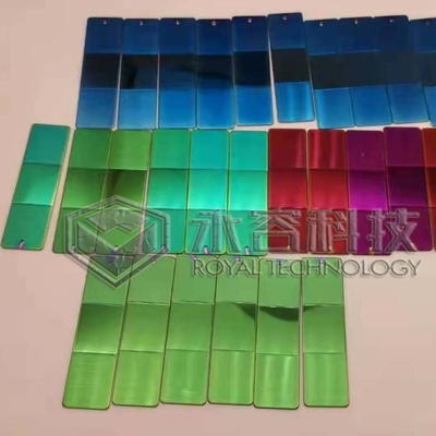 Good price Decorative PVD green color, brass green coatings on Stainless steel panels online
