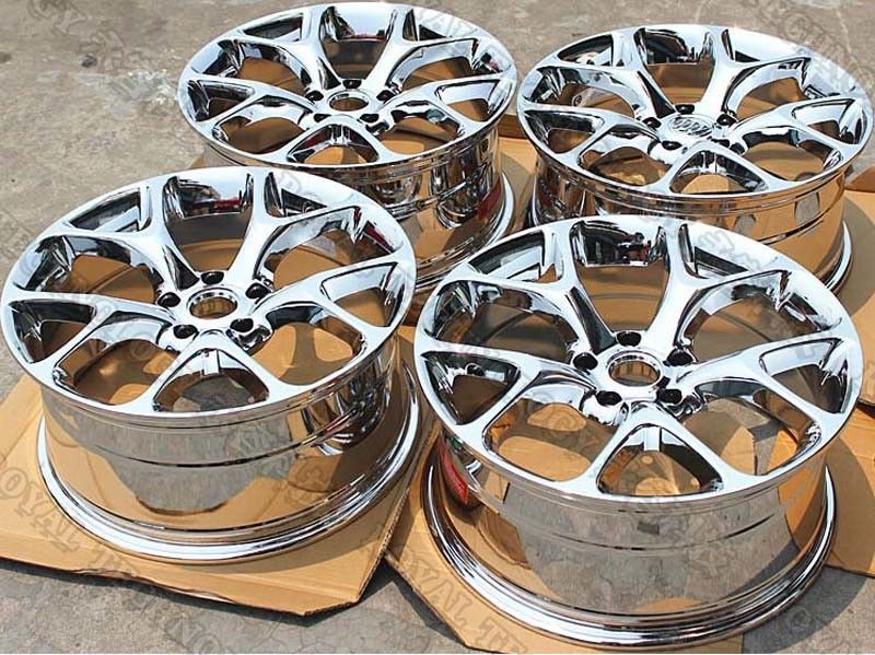 PVD Hard Chrome Plating Machine , Strong Adhesion Film On Automotive