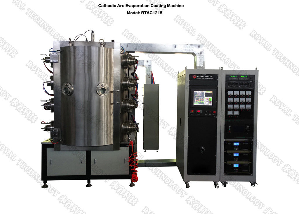 Hardware Decorative Pvd Gold Plating Machine , Gold Ion ...