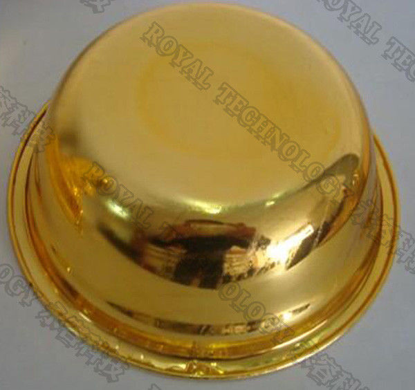 Stainless Steel  TiN Gold Vacuum Plating  Machine ,  PVD Gold Coating Equipment For Kitchenware