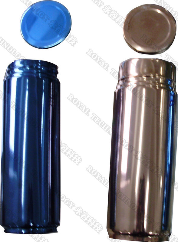Vacuum Flask Magnetron Sputtering System , PVD Cooper  Deposition Equipment, PVD Sputtering Copper Deposition Machine