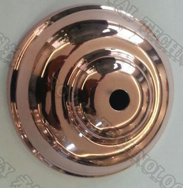 Metal Rose Gold Vacuum Pvd Coating Service Ion Plating For Industrial