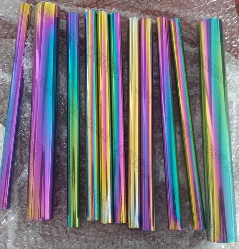 Download Rainbow Color Metal Coating Services , Cathodic Arc Plating For Luxury Products