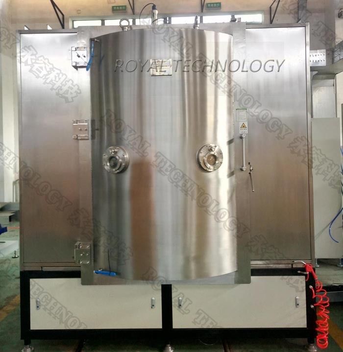 Titanium Nitride PVD Gold Plating Machine On Faucets , Bathroom Faucet / Taps TiN Coating Equipment
