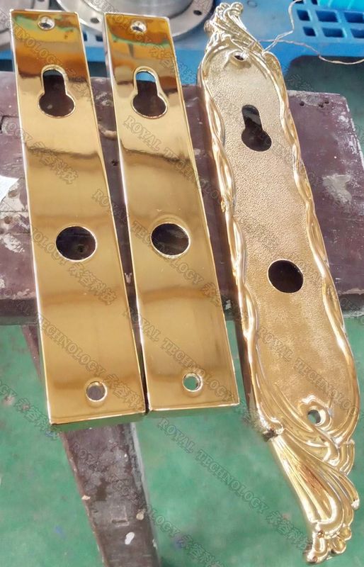 Zamak door handle and Locks PVD Plating Machine,  Brass Taps ZrN Gold Plating