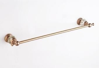 Rose Gold  PVD Plating For Wall Mounted Brass Bathroom Accessories