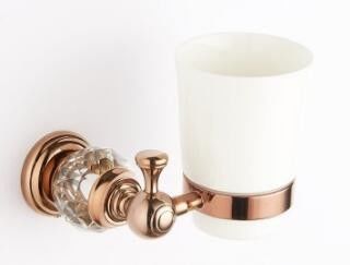 Rose Gold  PVD Plating For Wall Mounted Brass Bathroom Accessories