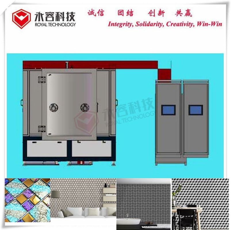 Iso Tin Coating Equipment 3d Mosaic Bathroom Self Adhesive Wall Tile