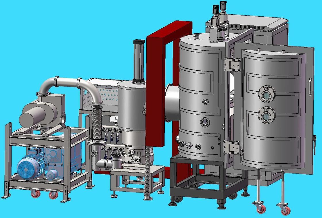 Crucible Evaporation Coating Equipment, Cesium Iodide Thin Film ...