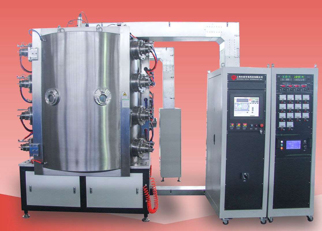 Vacuum Ion Plating Machine, PVD TiN Gold Plating Equipment, Glass amber coating, Glass candel holder coating Machine