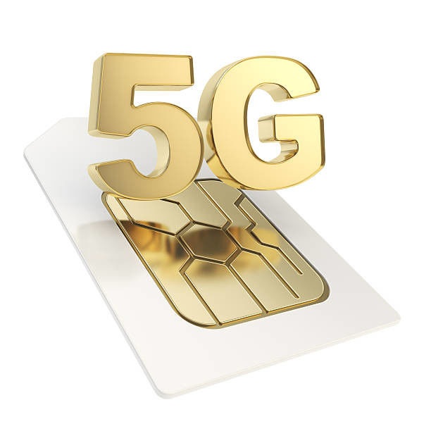 Custom Made Pvd Coating Service 5G SIM Card / Bank Cards Chip Pvd Gold Plating