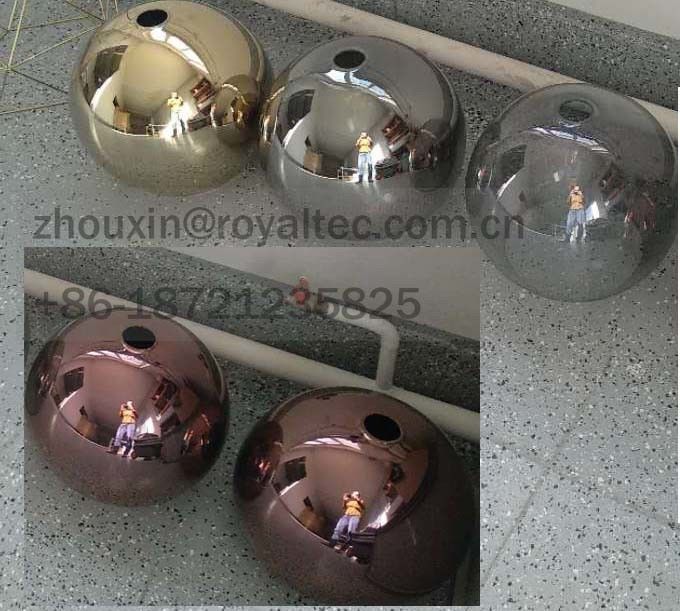 Metal Wire & Glass Lamp PVD Plating-RTAC1800A+