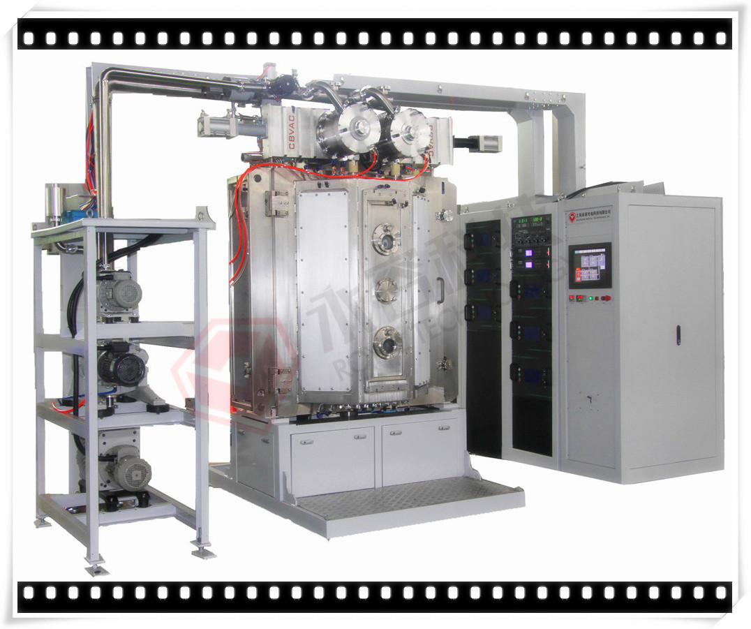 R & D Multiple - Functions Vacuum Coating Equipment MF / DC Sputtering Cathodes, with Linear Ion source device