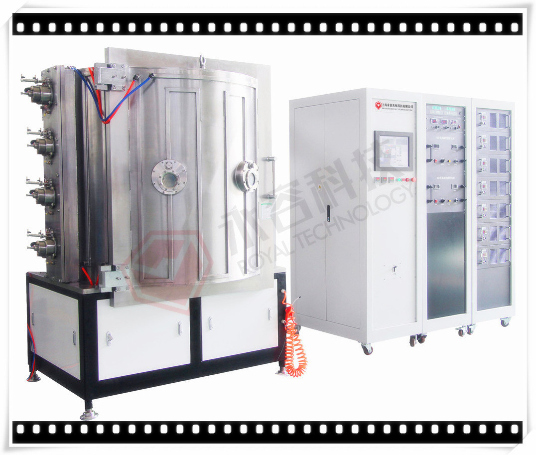 Jewelry IPG Vacuum Coating System for Gold , Rose Gold , Black Colors / Watchstrap IPG Coating Machine