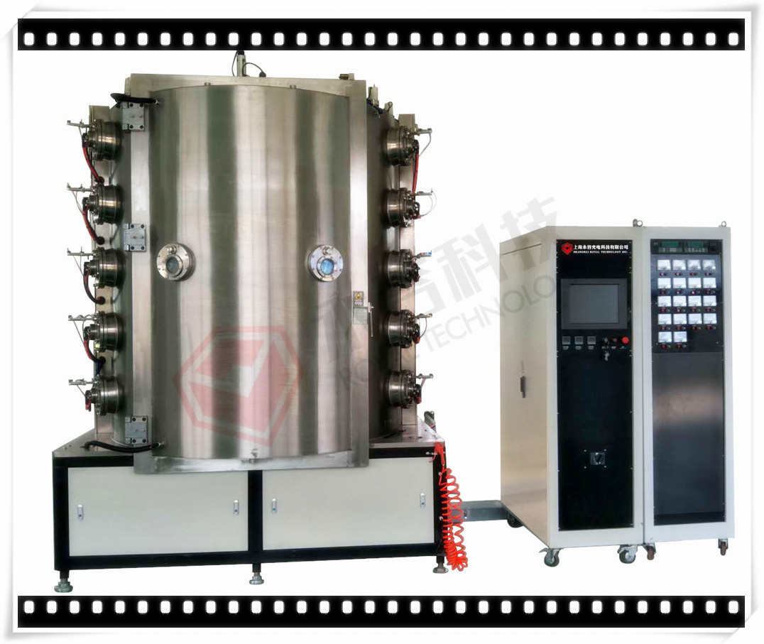 Cathodic Multi Arc Ion Plating System For Metal Decoration, PVD Vacuum Plating Machine, Zinc Alloy PVD Plating Equipment