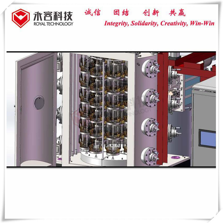 Stainless Steel Tweezer / Scissors Pvd Ion Plating System,  Steered Arc Cathode droplet free coating machine