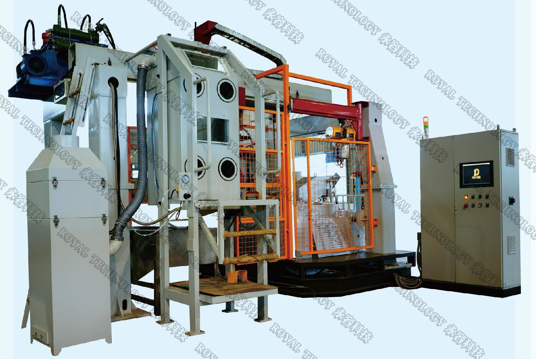Low Pressure Automated Industrial Machinery Brass Die Casting Machine For Faucets