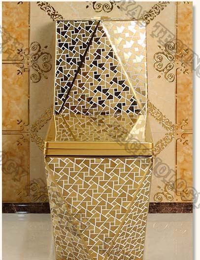 Ceramic  Toilet Gold Coating Equipment  , TiN Gold Basin Plating Machine