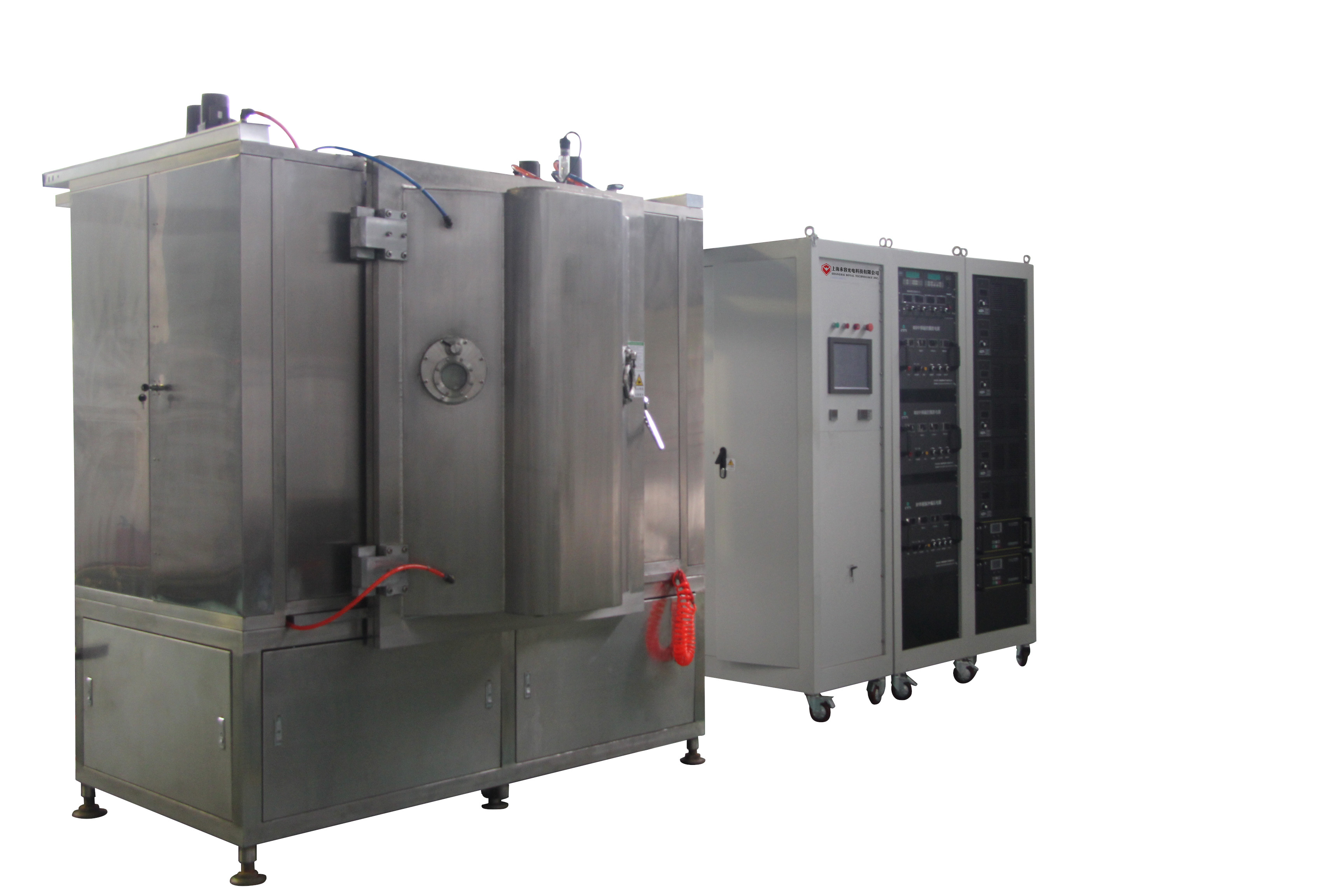Bronze Color Magnetron Sputtering Coating Machine , Metal Thin Film Arc Ion Plating Machine