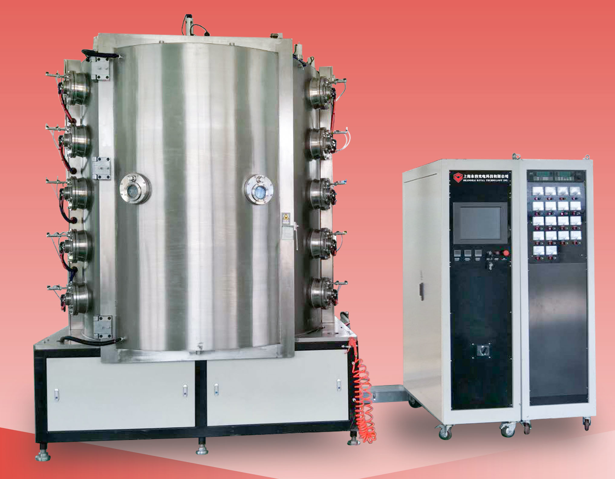 Automotive Parts PVD Plating Machine, Strong Adhesion film, scratch