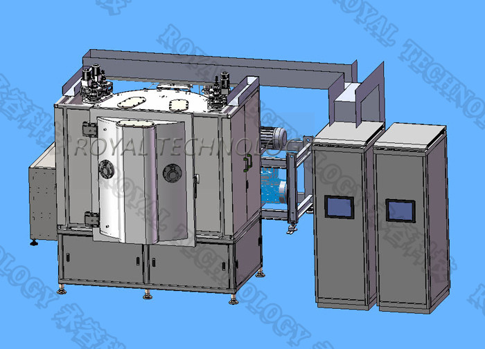 CE Certified PVD Arc evaporation system, Zinc Alloy Product Gold
