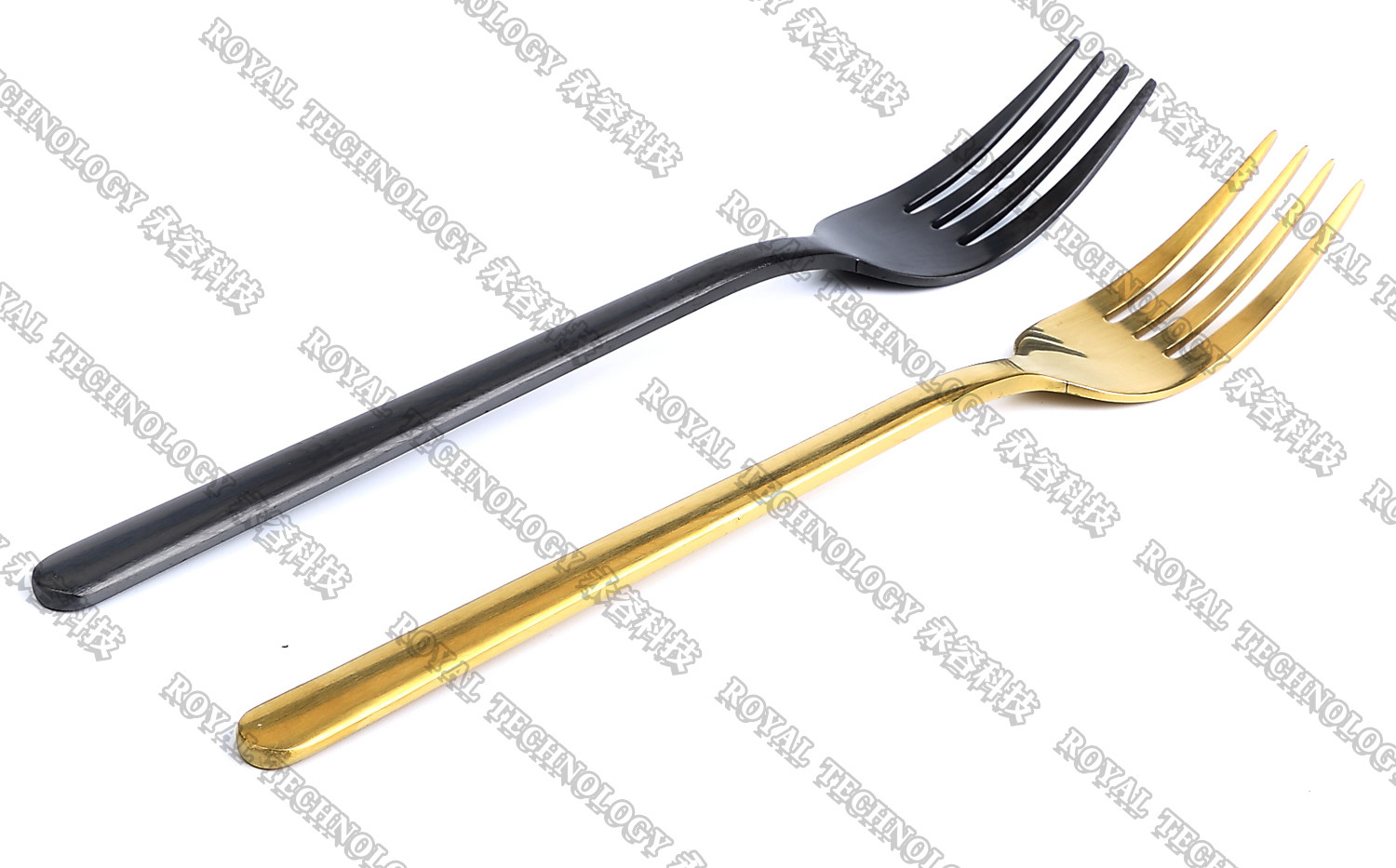 Stainless Steel Forks Spoons And Knives PVD Gold Plating