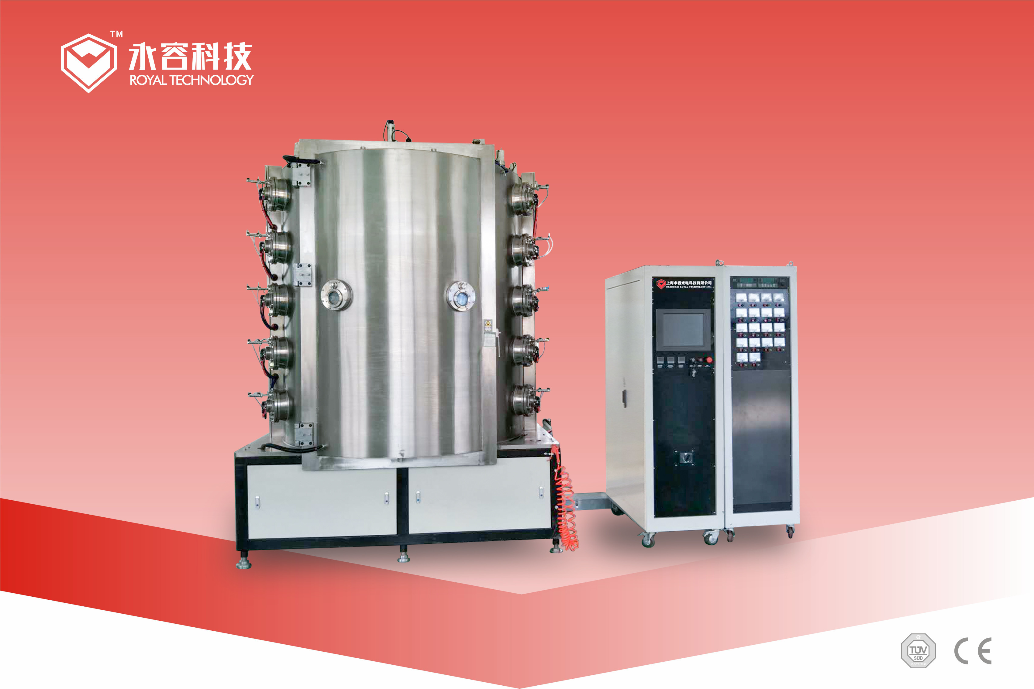 Ceramic Tiles PVD Coating Machine Gold Plating Machine On Ceramics