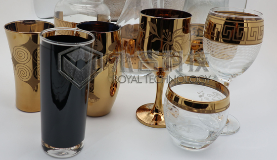 RT1400-PLUS- Glassware/Ceramic/Crystal PVD Ion Gold Plating Machine