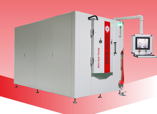 Good price CrN Jet Black Coating Machine, TiCN black coating equipment online