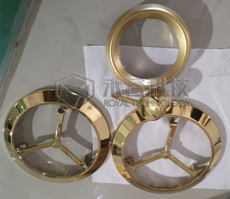 PVD Gold Plating Machine , Ion Plating Machine For Metal and ABS parts, PVD TiN Gold Plating System on ABS Chrome Parts