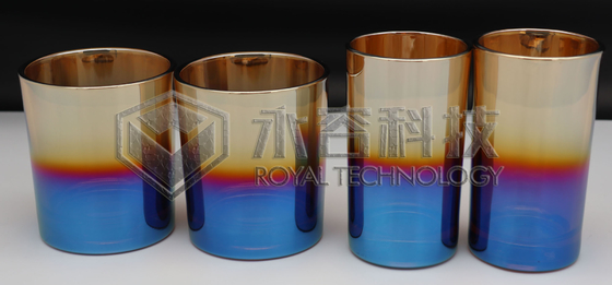 PVD ARC ion plating machine for  Glass Cups- rainbow, green, blue, purple, Gold, amber colors